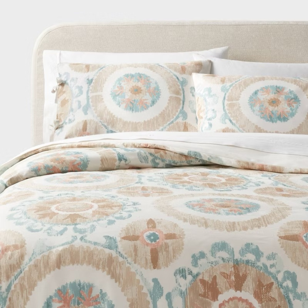 Threshold Suzani Print Cotton Duvet Set